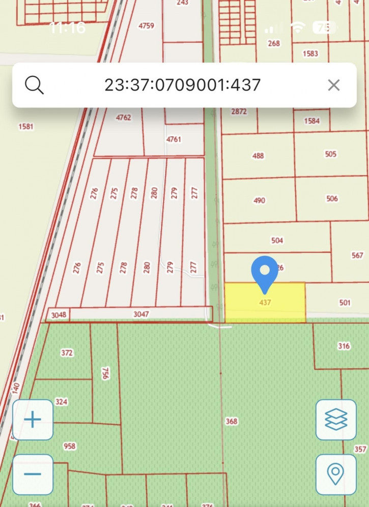 Земельный участок село Витязево