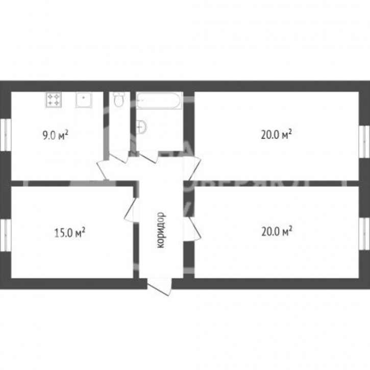 Квартира улица Мира, 16