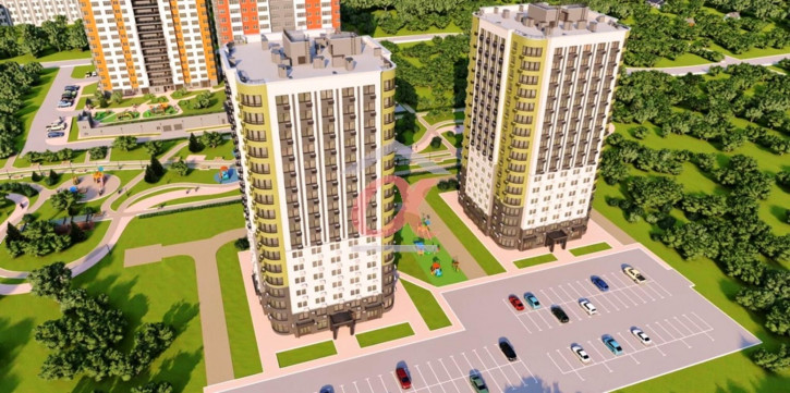 2-комн квартира в новом доме Октябрьский проспект, 32ак1 2-комн квартира в новом доме Октябрьский проспект, 32ак1