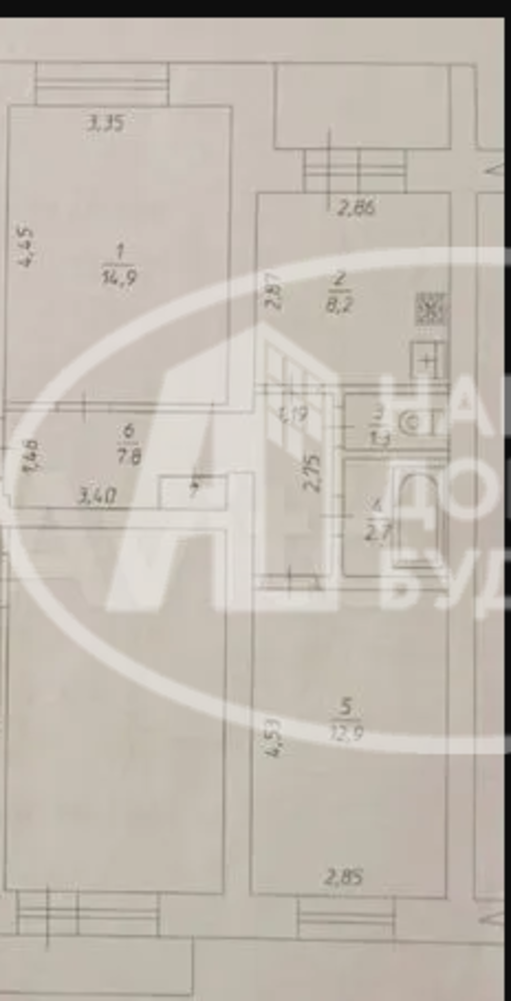 Купить квартиру за 3 600 000 рублей на Коммунистическая улица, 13Б