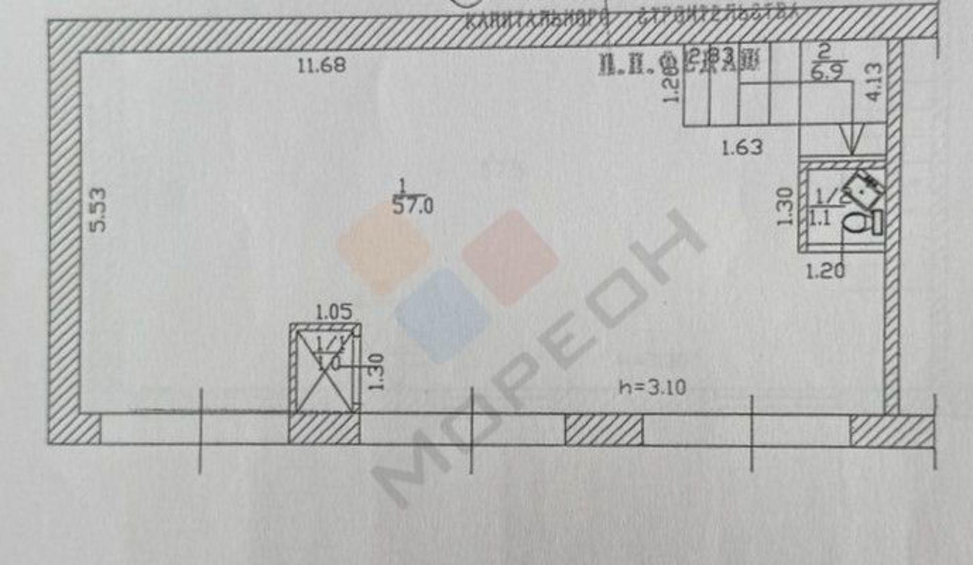 Купить помещение свободного назначения за 12 000 000 рублей на Озерная ул, 17