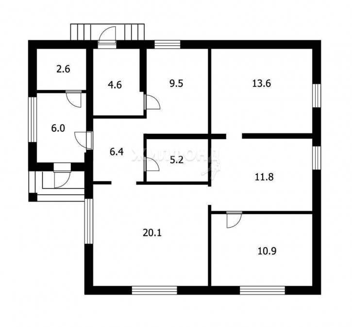 Коттедж/дом Октябрьская улица Коттедж/дом Октябрьская улица