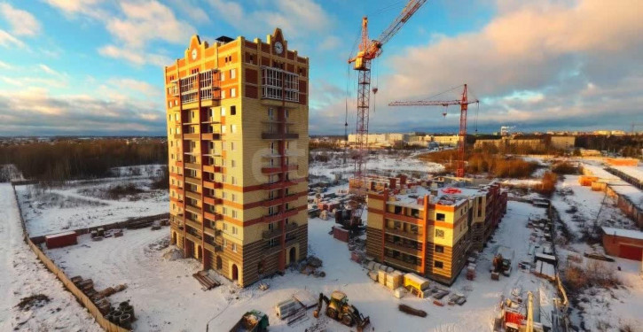 1-комн квартира в новом доме Молодёжная улица,