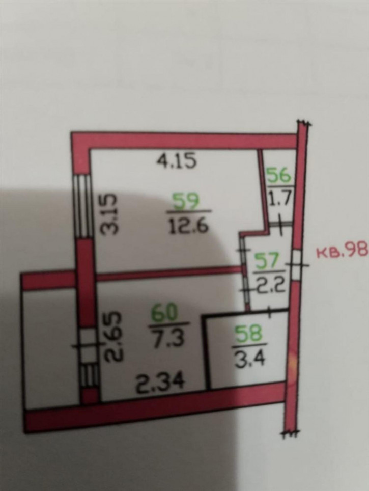 1-комн квартира ул Мира, д. 221а 1-комн квартира ул Мира, д. 221а