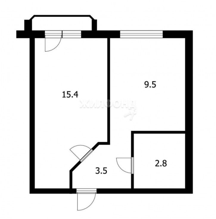 1-комн квартира Большая, 39 1-комн квартира Большая, 39
