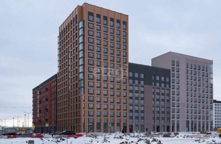 1-комн квартира в новом доме Золотистый бульвар, Дом 5.4, Солнечный (Эталон)