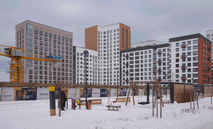 1-комн квартира в новом доме Золотистый бульвар, Дом 5.4, Солнечный (Эталон)