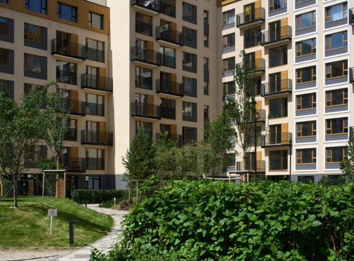 1-комн квартира в новом доме ул. Охотская, 25 стр