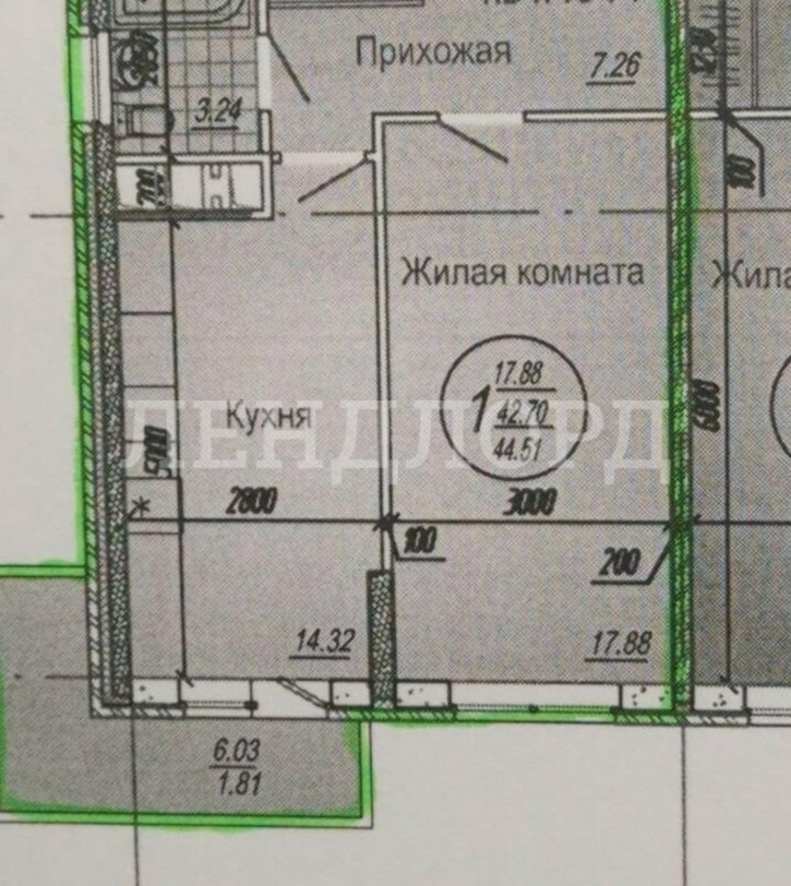 1-комн квартира Доломановский переулок, 124с2 1-комн квартира Доломановский переулок, 124с2