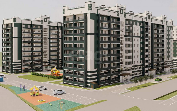 1-комн квартира в новом доме улица Возрождения, 55к2