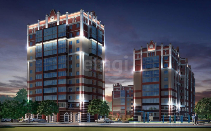 2-комн квартира в новом доме Молодёжная улица,