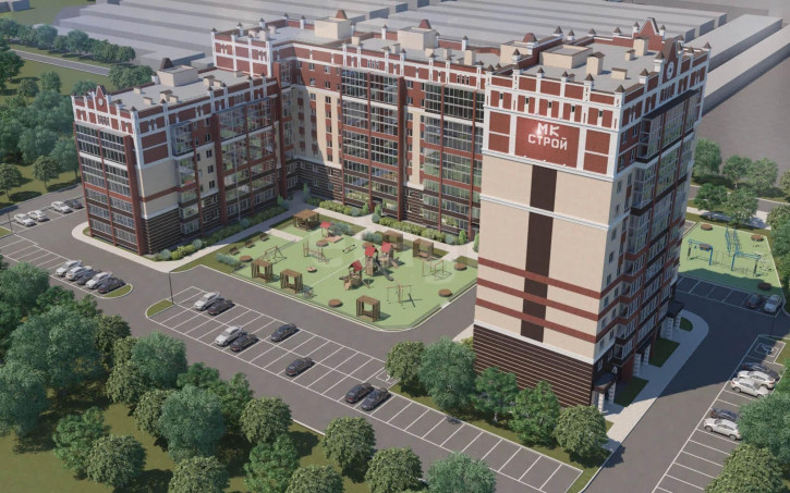 2-комн квартира в новом доме Молодёжная улица,