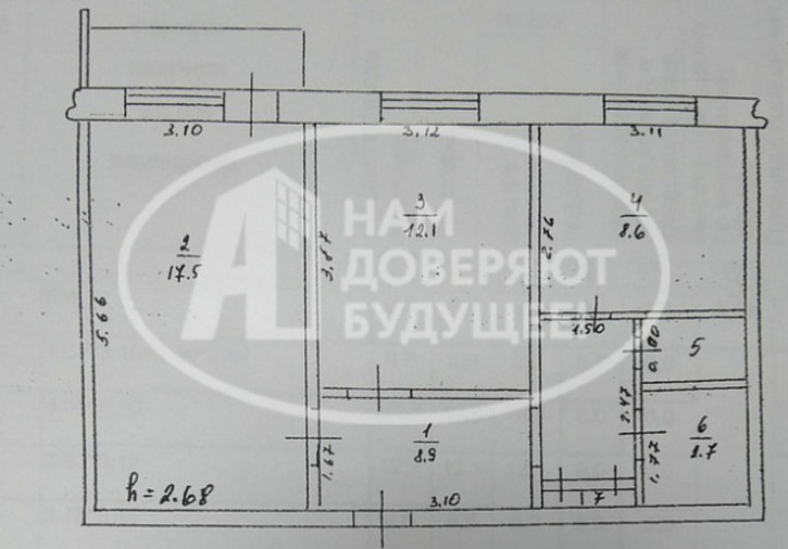 Квартира улица Нефтяников, 8