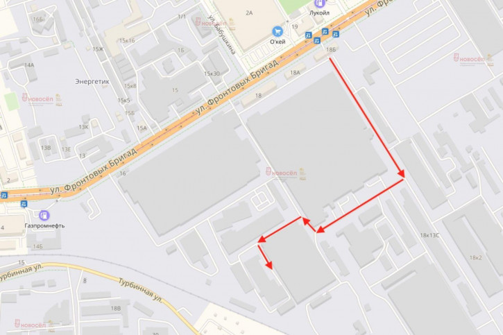 Производственное помещение Фронтовых Бригад 18/6