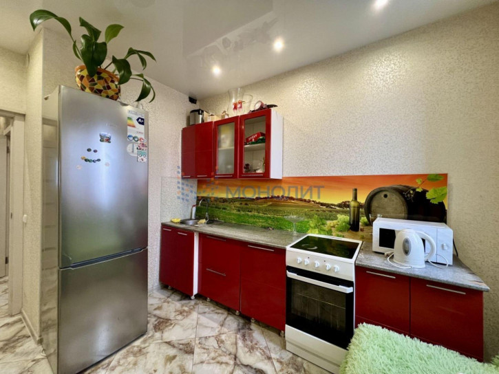 1-комн квартира Красная поляна ул, 4