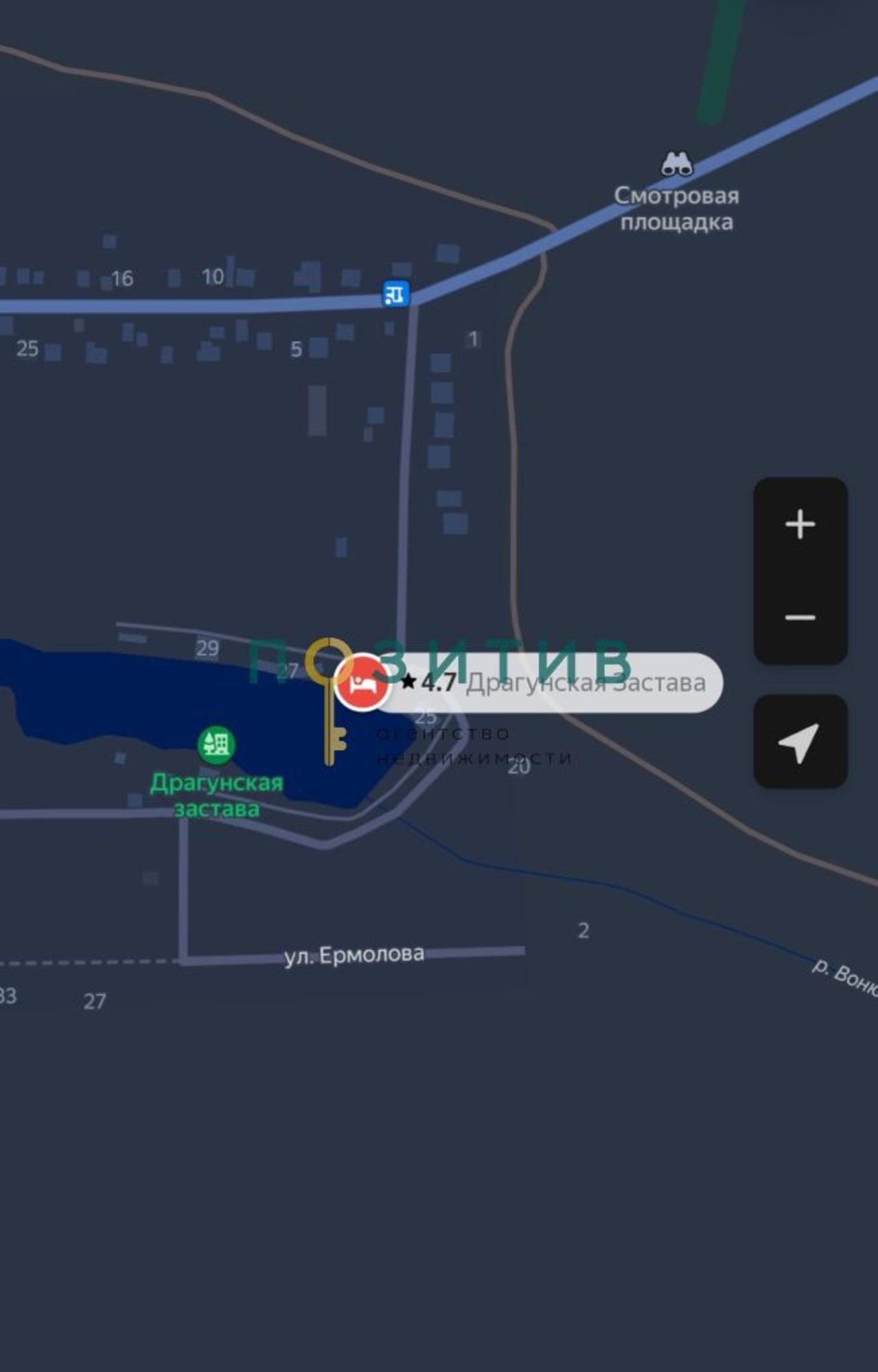 Купить землю, земельный участок за 2 300 000 рублей на Ермолова ул, 22