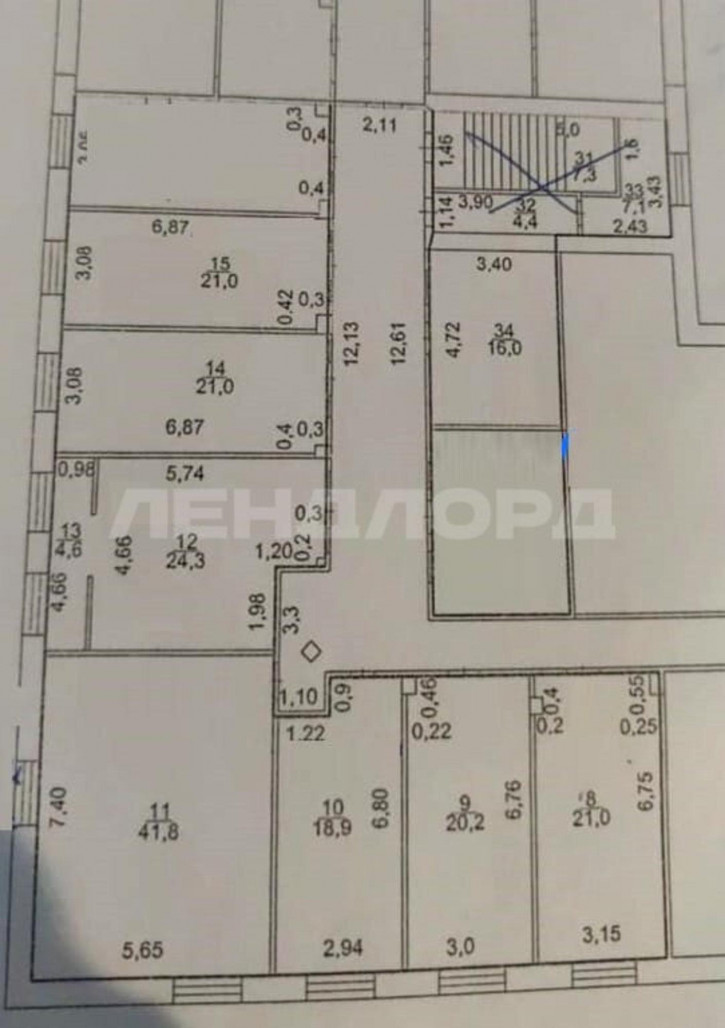 Торговое помещение Московская улица