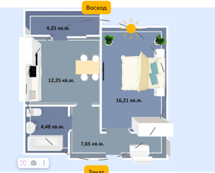 1-комн квартира ул Завертяева, 18к12 1-комн квартира ул Завертяева, 18к12