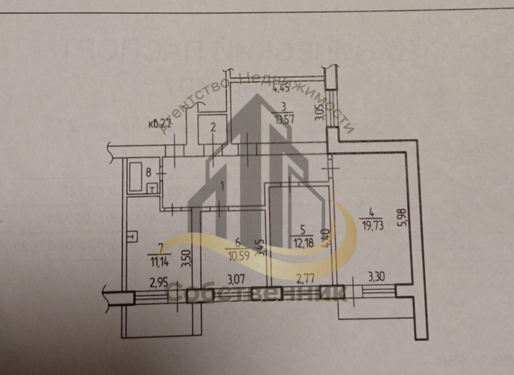 Купить квартиру за 11 000 000 рублей на Дубрава квартал 2 мкр, 2