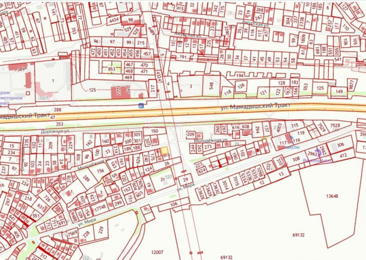 Земельный участок ул. Молодежная (Самосырово)