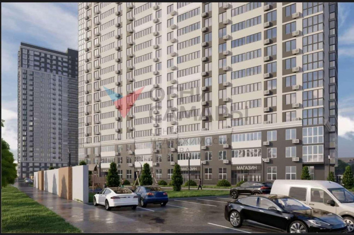 1-комн квартира в новом доме Пролетарская улица, 3
