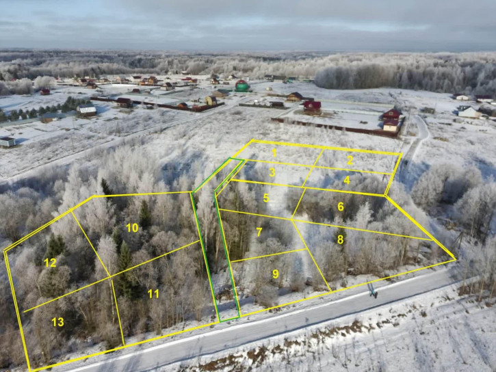 Земельный участок деревня Мальгино (Подлесный сельсовет), 806