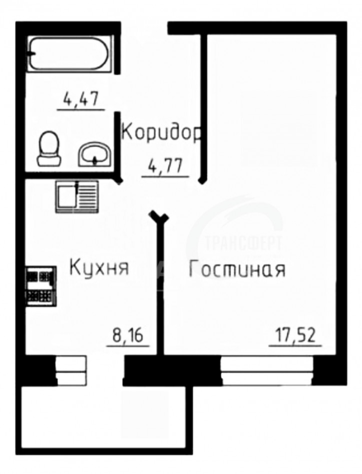 1-комн квартира Олимпийский жилой массив, 2 1-комн квартира Олимпийский жилой массив, 2
