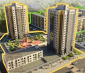 2-комн, 62 кв м, этаж 4/4 Коминтерна ул, 95А