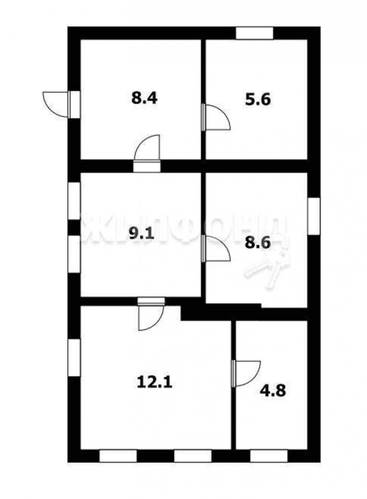 Коттедж/дом Ленинградская улица Коттедж/дом Ленинградская улица