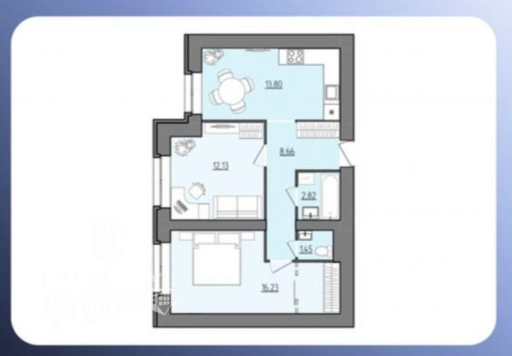 2-комн квартира Парижская Коммуна п, 11
