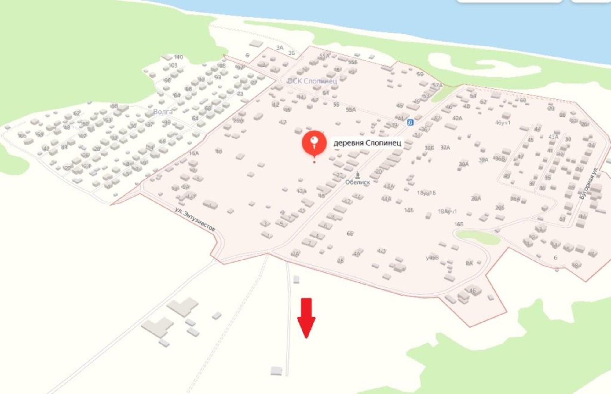 Купить землю, земельный участок за 2 400 000 рублей на Слопинец д
