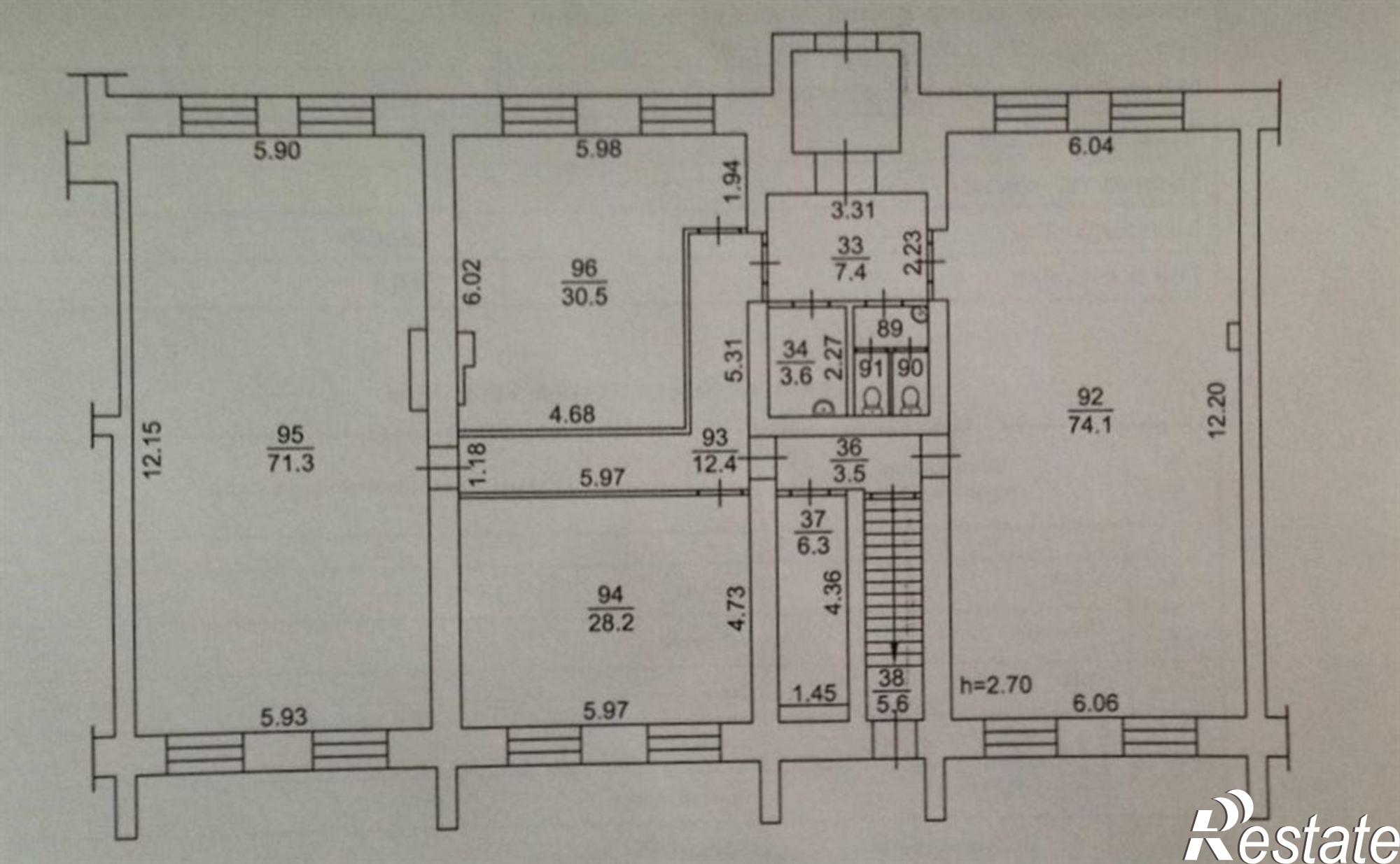 Сдать офис, помещение под офис за 86 030 рублей на ул Рабочая, д. 11А
