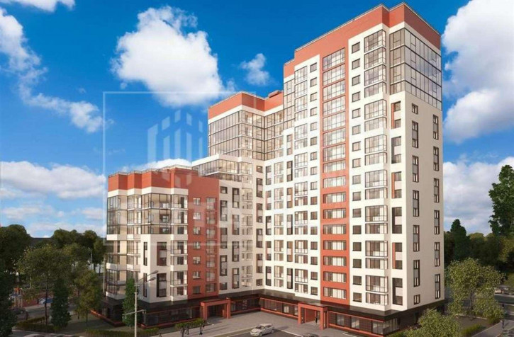 3-комн квартира в новом доме Набережная улица, 1а