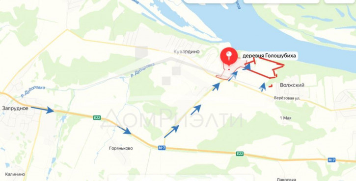 Земельный участок Голошубиха д