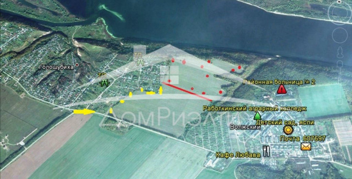 Земельный участок Голошубиха д