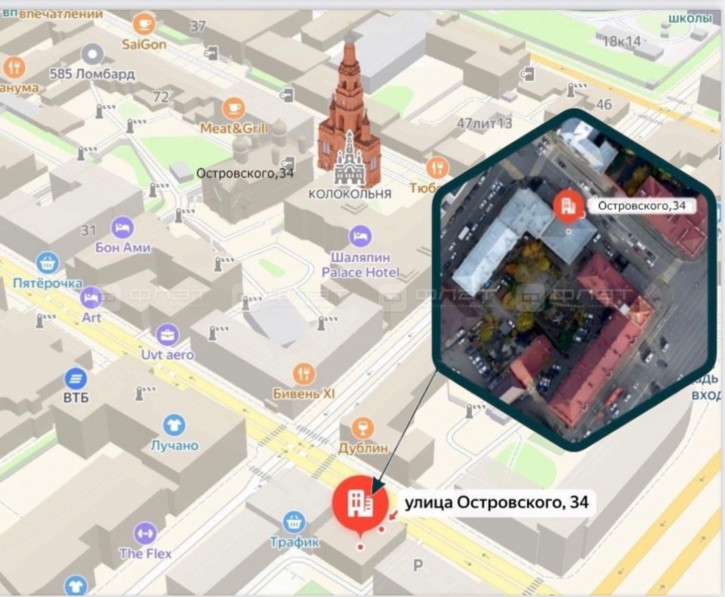 Комната ул. Островского, дом 34