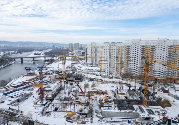 1-комн квартира в новом доме 3-я Краснодарская улица 1