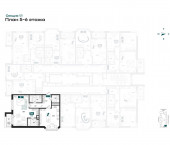 1-комн, 76.5 кв м, этаж 6/23 ул Евгения Войнова, 8, 8