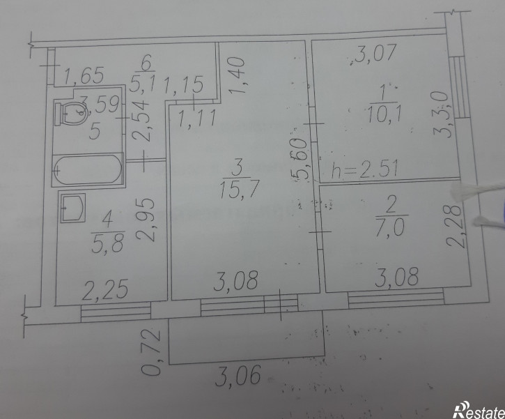 3-комн квартира ул. Радищева, 30 3-комн квартира ул. Радищева, 30