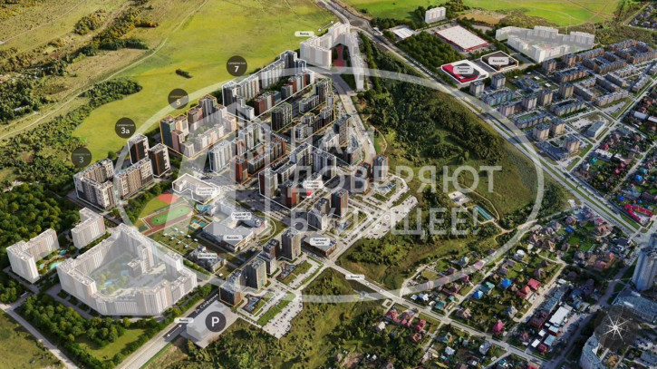 3-комн квартира Серебристая улица, 12