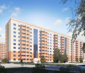 2-комн, 54.7 кв м, этаж 6/10 Вологда,