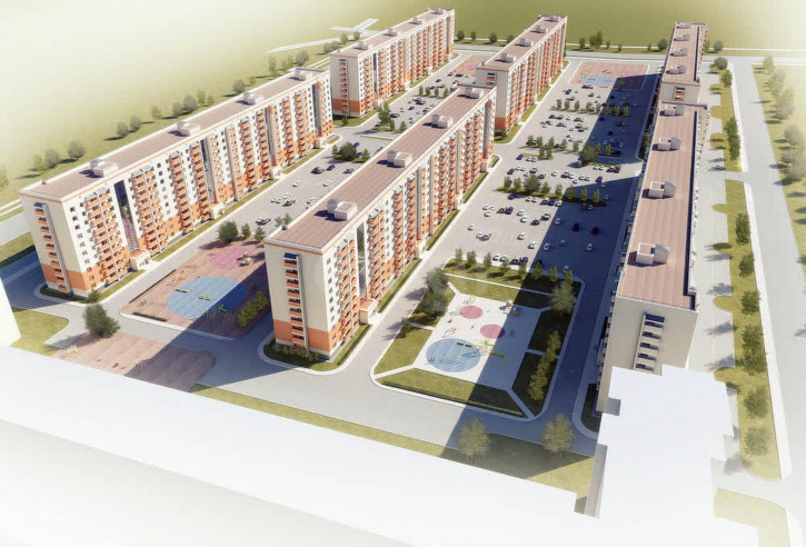 2-комн квартира в новом доме Вологда,