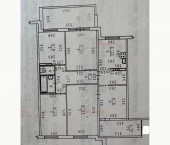 4-комн, 80.2кв м, этаж 1/12 Родонитовая 32