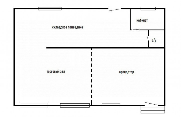 Торговое помещение Седова ул., 39А