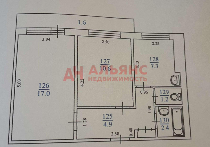 2-комн квартира Печёрская улица, 3 2-комн квартира Печёрская улица, 3