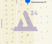 земля 12 сот улица Березовская, домовладение 57 земля 12 сот улица Березовская, домовладение 57