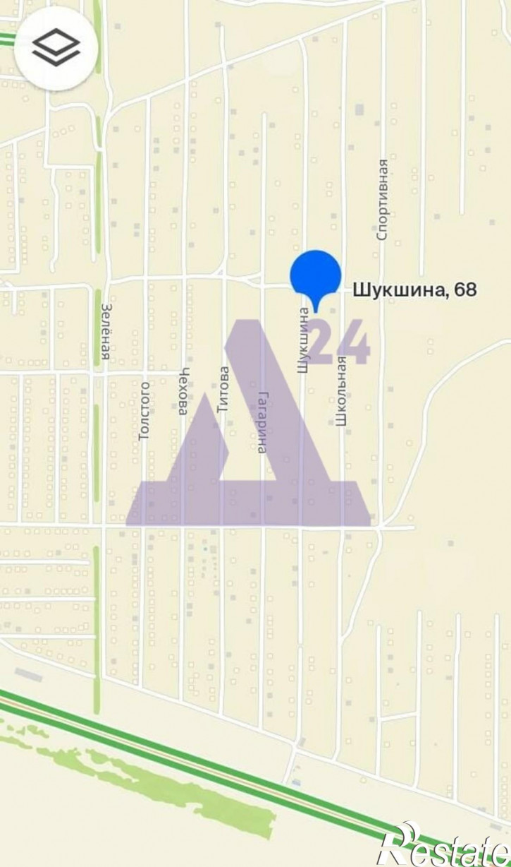 Земельный участок улица Шукшина, домовладение 68 Земельный участок улица Шукшина, домовладение 68