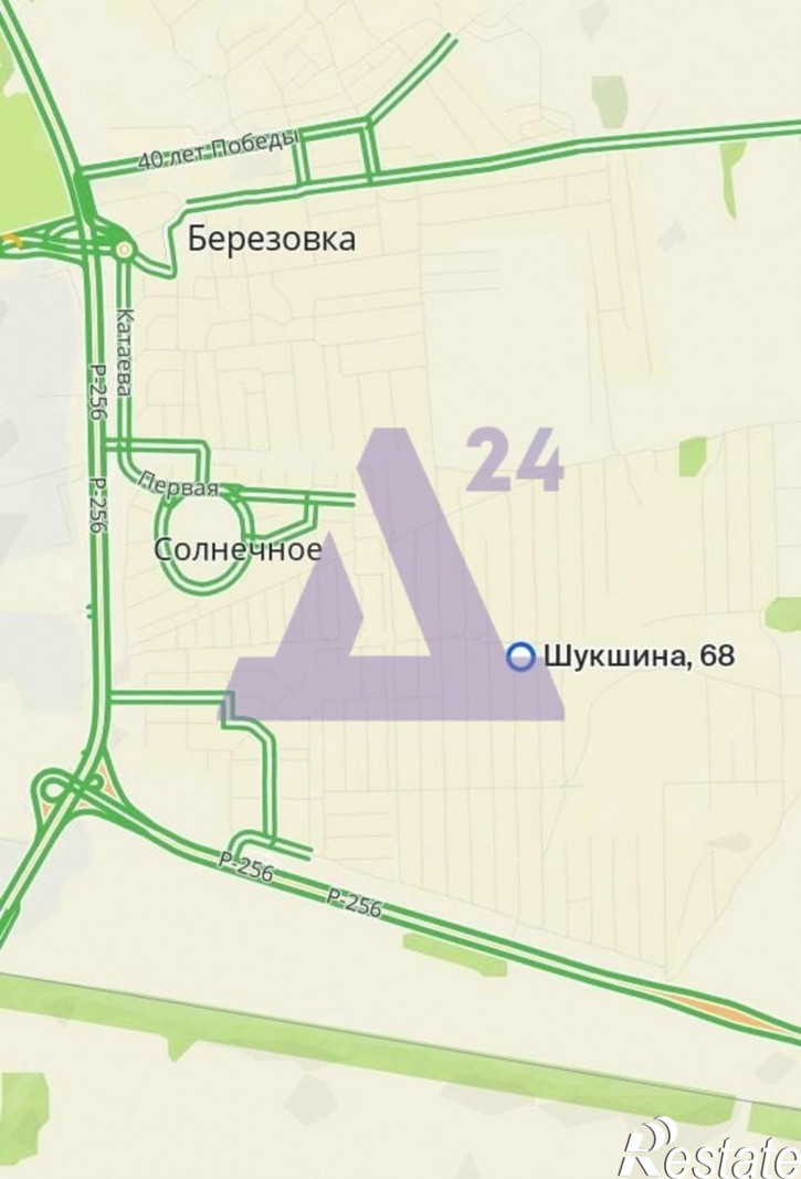 Земельный участок улица Шукшина, домовладение 68