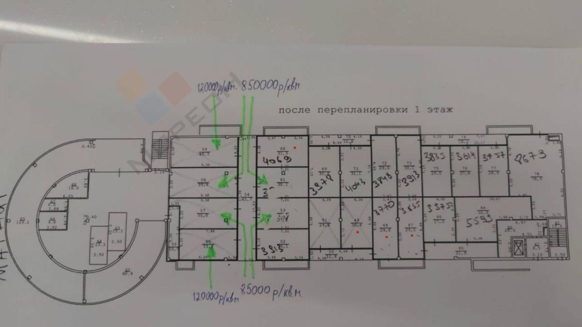 Купить помещение свободного назначения за 4 900 000 рублей на Комарова ул, 21/Б