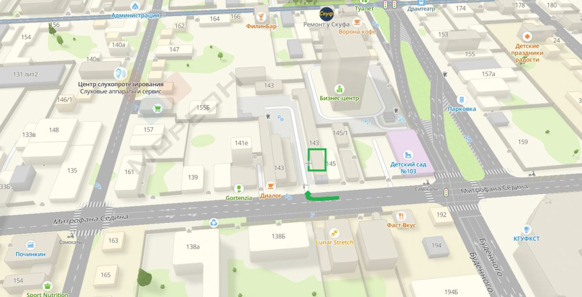 Сдать офис, помещение под офис за 60 000 рублей на Седина ул, 143